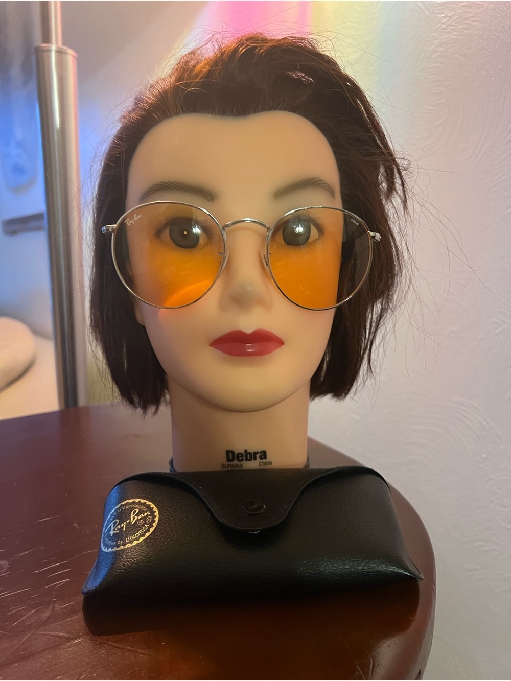 Ray-Ban 3447 Evolve Orange / Brown silver